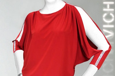 مدل لباس مجلسی کوتاه قرمز